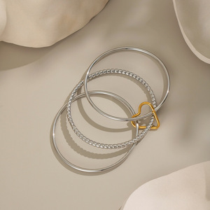 Bracelet en acier inoxydable pour femmes Bijoux de mode <span class=keywords><strong>B83</strong></span> - Product Image 4
