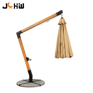 <span class=keywords><strong>Parasol</strong></span> de luxe personnalisable 3x3 3,5x3,5m, grand <span class=keywords><strong>parasol</strong></span> de patio commercial pour extérieur, jardin, plage, avec base - Product Image 3