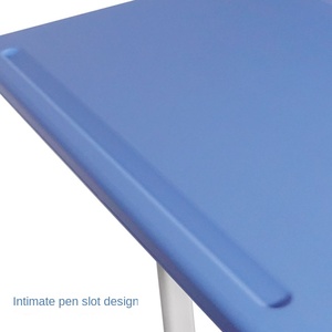 Silla de Escritorio para Aula de Primaria, Mesa de Estudio para Niños, Mesa de Escritura Ajustable en Altura, Metálica, Moderna, PT-307A, para Escuela - Product Image 3
