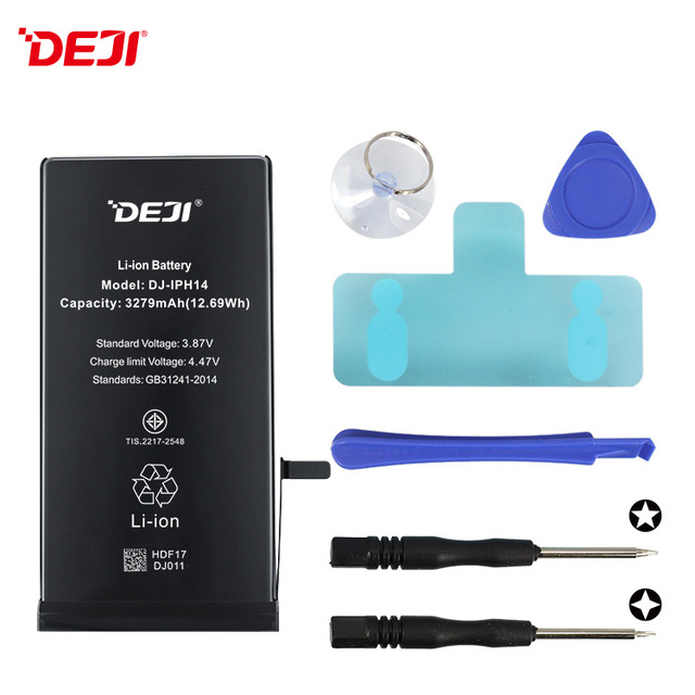 New Dual IC Battery Strong Protection 3279mah A2649 Standard CellPhone Li-ion Battery for Iphone 14