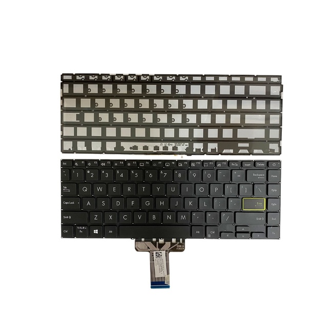 Laptop Parts Wholesale Backlight US Keyboard for Asus E410 E410K E410KA E410M E410MA Laptop spare parts