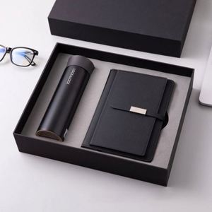 Wholesale Promotional Luxury Gifts Items Notebook Business Gift Thermos Cup Customizable <b>Note</b> <b>Book</b> Gift Set With Pen and Bottle - Product Image 4