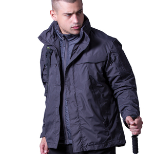 Vestes d'extérieur pour hommes trois en un <span class=keywords><strong>hiver</strong></span> chaud imperméable coupe-vent détachable deux pièces tactique veste alpinisme <span class=keywords><strong>costume</strong></span> - Product Image 5