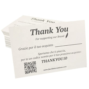Carte de vœux personnalisée en papier blanc de 315 g/m² avec impression couleur, carte de remerciement, carte de vœux en papier imprimée en couleur personnalisée - Product Image 6