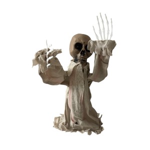 Halloween ma bí mật căn phòng ma ám nhà ăn mặc đạo cụ sọ ma mắc kẹt trong mặt đất trang trí extérieur animatronic ma - Product Image 5