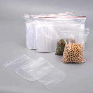 200 pièces Étanche en plastique transparent ziplock sac pour vêtements - Product Image 4