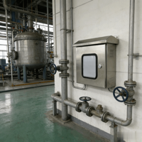 Boîtier de jonction en acier inoxydable 201 moulé sous pression, étanche et anti-poussière IP65, boîte de distribution électrique, trou personnalisé
