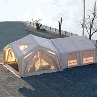 27.0 grande tente gonflable de cabine d'air pour le camping imperméable extérieur de famille
