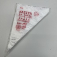 Prix d'usine 100 pièces/sac Poches à douille jetables de qualité alimentaire, tailles S, M, L, avec poches, ensemble de douilles et poches à douille pour pâtisserie