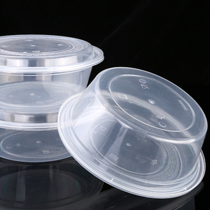 Redonda de plástico rectangular <span class=keywords><strong>para</strong></span> <span class=keywords><strong>llevar</strong></span> transparente desechables recipientes de <span class=keywords><strong>comida</strong></span> rápida con tapas <span class=keywords><strong>para</strong></span> microondas - Product Image 4