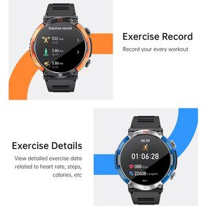 Reloj inteligente redondo X11 <span class=keywords><strong>con</strong></span> pantalla a color <span class=keywords><strong>con</strong></span> rastreador de actividad BT 5,0, caja de aleación <span class=keywords><strong>y</strong></span> banda de gel de sílice, resistente al agua hasta 4 días de duración de la batería - Product Image 5