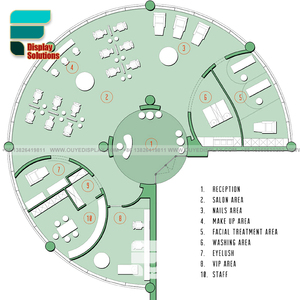 Support <span class=keywords><strong>de</strong></span> Table pour Salon <span class=keywords><strong>de</strong></span> <span class=keywords><strong>coiffure</strong></span>, vert avocat, fournitures <span class=keywords><strong>de</strong></span> magasin, support <span class=keywords><strong>de</strong></span> Table, piédestal, miroir <span class=keywords><strong>de</strong></span> beauté - Product Image 5