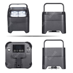 Impermeabile S4 Mini <span class=keywords><strong>Par</strong></span> IP65 4*18w RGBWA + UV Led senza fili con illuminazione a batteria senza fili Dmx telecomando App Dj Wedding Light - Product Image 4