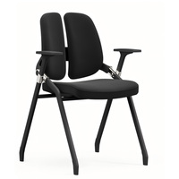 Salle de réunion de conférence école bureau étude chaise étudiant nœud chaise de formation fauteuil amovible avec bloc-notes