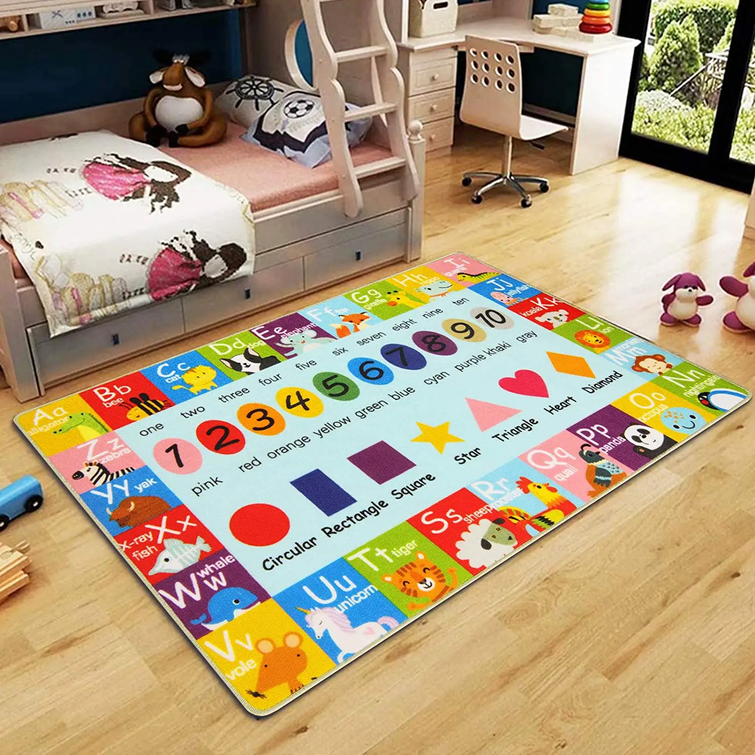 Custom Design Kids Children Baby Floor Mat Rugs Play Mats for Kids Baby Kids Rug Carpet Free Customized Machine Made 100% Nylon