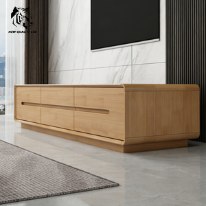 Mueble de TV de madera moderno y ecológico para sala de estar y dormitorio, venta al por mayor en China, bajo costo, personalizable, gran stock, envío inmediato - Product Image 2