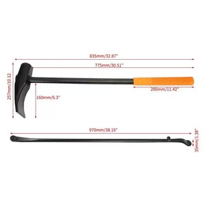 35429 Heavy Duty Lốp xe tải thay đổi <span class=keywords><strong>kit</strong></span> công cụ cầm tay với Bead Breaker và lốp Pry thanh - Product Image 2