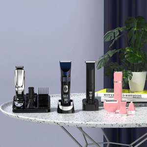 Cortadora <span class=keywords><strong>de</strong></span> <span class=keywords><strong>pelo</strong></span> para hombre, máquina <span class=keywords><strong>de</strong></span> corte <span class=keywords><strong>de</strong></span> <span class=keywords><strong>barba</strong></span> al vacío, resistente al agua, con accesorio al vacío - Product Image 6