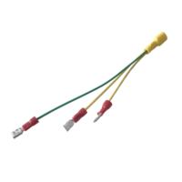 Câble de raccordement 26 AWG à fil unique avec bornes à fourche pré-crimpées pour faisceau automobile et distribution de puissance