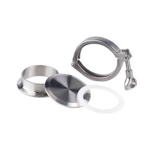 ステンレス鋼サニタリーフェルールエンドキャップ + ガスケットトリクランプ - Product Image 3