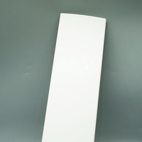 Lames de persiennes en plastique modernes personnalisées - Taille/finition sur mesure pour les volets de plantation d'hôtel (service OEM)