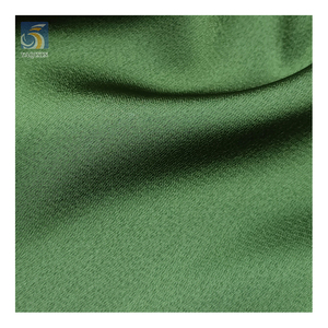 Groene Satijnen Satijnen Stof Met Weinig Stretch Enkelzijdige Hennepacetaat Satijnen Stof Voor Vrouwenkleding - Product Image 6