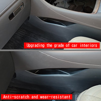 Boîte de rangement en silicone pour Alphard Vellfire 40 Series RHD Accessoire d'intérieur de voiture de style populaire sous le siège passager