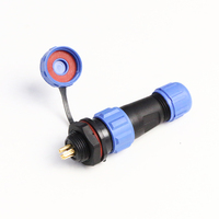 Série WP20 connecteur rond étanche 2 3 4 5 6 7 9 broches connecteur électrique extérieur d'amarrage mâle et femelle