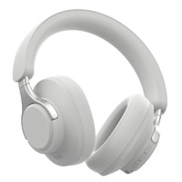 Headset Nirkabel Over Ear Grosir Pabrik, Peredam Kebisingan ANC, Daya Tahan Baterai Lama, Dilengkapi Mikrofon, Bersertifikasi CE, Grosir