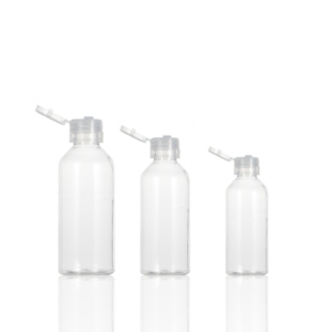 30Ml, 50Ml, 60Ml, 80Ml, 100Ml, 150Ml, 250Ml, 300Ml, 400Ml, <strong>500Ml</strong> Clear <strong>Plastic</strong> <strong>Bottles</strong> With Flip-Top Caps. - Product Image 4