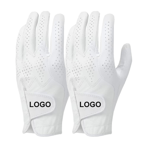 Gant de <span class=keywords><strong>golf</strong></span> professionnel en microfibre, classique, flexible, stable, perforé, à séchage rapide, taille cadet, antidérapant, pour tournoi - Product Image 1