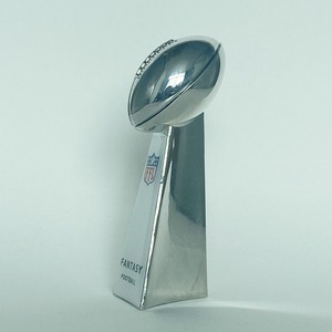 Fantasy Football <b>Trophy</b> Zinc Alloy 10cm <b>Engraved</b> Sports Fan Award - Product Image 2