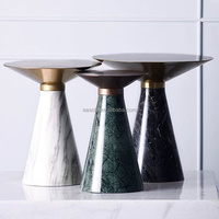 Miroir de table d'appoint moderne en acier inoxydable doré pour meubles de maison, salon, hôtel, loisirs, tables à la mode
