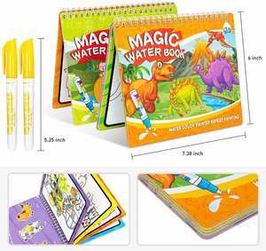 Custom Language Reusable Auto-Fade Painting Book, Early Education Enlightenment Drawing Book for Kids - Product Image 1