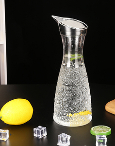 Contenitori per acqua trasparente brocche per infusione di tè e frutta in acrilico brocche e bottiglie con filtro per l'acqua - Product Image 6