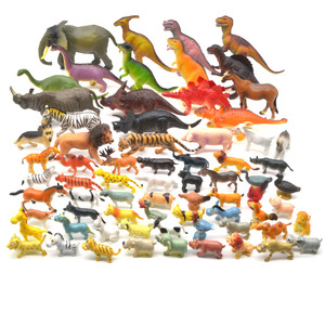 Petit ours polaire en plastique chameau kangourou lion <span class=keywords><strong>chien</strong></span> et chats figurines animaux de la ferme de la mer sauvage ensemble pvc poupée gâteau décoration enfants jouets - Product Image 2