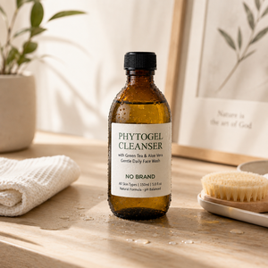 Limpiador Facial Phytogel Sin Marca 150ml, Lavado Facial Diario Suave con Té Verde y Aloe Vera, Sin Perfume, Limpieza Profunda para Todo Tipo de Piel - Product Image 3