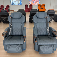 Siège de capitaine en cuir de luxe avec accoudoir réglable pour Maybach/Vclass/Vito/Metris/W447/Sprinter Van MPV SUV