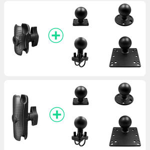 Supports VIN pour équipement de conduite autonome robuste, support à rotule, support VESA 2,25 pouces, aluminium de qualité marine, capacité de 44 livres pour - Product Image 6