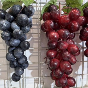 M650 PVC Vegetales Artificiales Fruta Decoración Uvas Artificiales Realistas para Cocina Restaurante Ecológico Navidad Acción de Gracias - Product Image 4