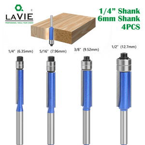 Fresa de carburo con vástago de 6.35mm para corte recto, personalizada para carpintería, con opción de personalización OEM - Product Image 2