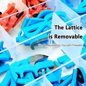 유치원 학습 장난감 다채로운 아랍어 자기 알파벳 문자 퍼즐 문자 색상 아랍어 자음 - Product Image 4