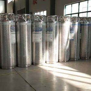 Cilindro de nitrógeno líquido de gran capacidad de gas DPL 236L Tanque de transferencia de nitrógeno líquido portátil de oxígeno líquido para detección - Product Image 6