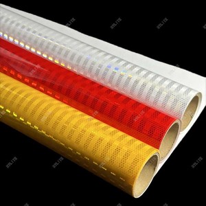 Vinilo Reflectante de Alta Visibilidad para Publicidad, Lámina de Vinilo Blanco para Corte con Plotter, Grado Comercial, PET Microprismático, Eco Solvente - Product Image 1
