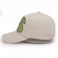 Gorra deportiva con logotipo bordado personalizado, gorras de béisbol ajustadas al por mayor con estilo a la moda para hombres, gorra de Hip Hop ajustable de algodón 100%