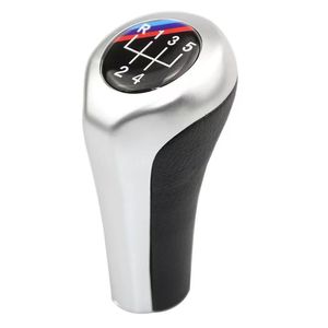 Silver Gear <b>Shift</b> <b>Knob</b> Head For BMW Manual Transmission 6 Speed Aluminum Alloy Ergonomic Design - Product Image 3