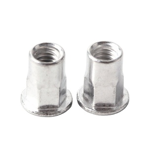 Đai Ốc Đinh Tán Bán Lục Giác Đầu Phẳng Bằng Nhôm M6 M8 - Product Image 2