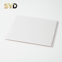 Panneau de plafond en PVC résistant à l'humidité, matériau de construction décoratif pour l'intérieur, pour les projets