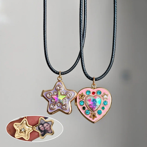 Collar con Medallón <span class=keywords><strong>de</strong></span> Corazón Personalizado, Chapado en Oro <span class=keywords><strong>de</strong></span> 18K, con Foto, Regalo <span class=keywords><strong>de</strong></span> San Valentín para Mujer, Compromiso, Bodas - Product Image 1