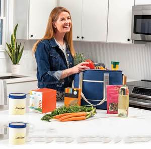 Cooler Bag with Hard Bottom for Rideshare Bag Cooler Bag for Groceries Food Drinks Suitable for Beach Picnic and Outdoor Use - Product Image 5